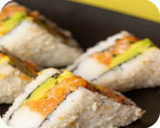 Spicy Salmon Sandwich